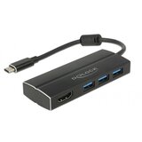 Delock 63931 laptop dock /port replicator USB 3.2 Gen 1 (3.1 Gen 1) Type-C Black Cijene