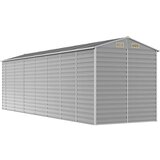  Vrtna kućica svijetlosiva 191x640x198 cm pocinčani čelik | Eponuda.com
