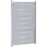  Dvorišna vrata - Vrtna vrata Srebrno 100 x 150 cm Nehrđajući čelik | shoptok.hr