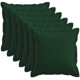  Presvlaka za jastuk 6 pcs HOUTEN Tamnozelena 45 x 45 cm | shoptok.hr