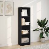  Regal za knjige crni 40x24x143 cm od konstruiranog drva | shoptok.hr