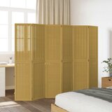  Sobna pregrada s 6 panela smeđa od masivnog drva paulovnije 40 x 180 cm | Shoptok.si