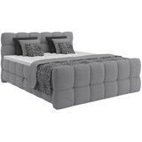 Premium Living Postelja Boxspring Brisbane, Siva, 160x220 u