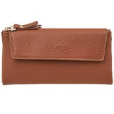 Verde Novčanik ženski sa magnetnim zatvaranjem i zipom 1394, 20×3×10 cm kamel | ePonuda.com