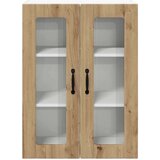  Stenska kuhinjska omarica s polico Umetni hrast 60 x 31 x 80 cm | Shoptok.si