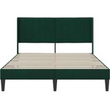  Okvir za krevet Tamnozelena 120 x 200 cm Baršun - Tamnozelena 120 x 200 cm | shoptok.hr