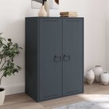  Ručke za ormariće 12 pcs Antracit 85 x 45 mm Metal | shoptok.hr