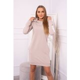 Kesi Off White Dress Beige | Shoptok.si
