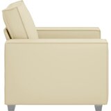 SOFA stolica Krema 100 cm Lažna koža | shoptok.hr