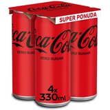 Coca Cola Zero CocaCola lim.multipack zero 4x0.33l | Eponuda.com
