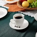 set šoljica za kafu sa dezertnim tanjirima 18 delova ( 355798 )