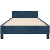  Okvir za krevet bez madraca tamnoplavi 100x200 cm baršunasti | shoptok.hr