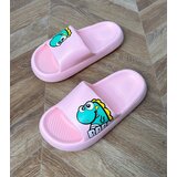 Gemre Pink children's flip-flops with Milos print | Shoptok.si