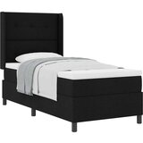 Box spring krevet s madracem Crna 90 x 200 cm tkanina | shoptok.hr