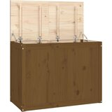  Kutija za rublje boja meda 88,5 x 44 x 66 cm masivna borovina | shoptok.hr