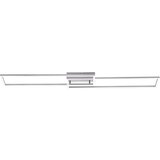 NEUHAUS PAUL LED stropna svetilka Paul Neuhaus Iven (2 x 20 W, 110 x 25 x 7 cm, 4.400 lm, z upravljalnikom) Cene
