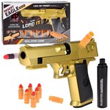 Zlatni Desert Eagle s prigu&amp;scaron;ivačem s mekim mecima Slike