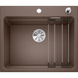 Blanco sudoper ETAGON 6 InFino SILGRANIT ANTRACIT, pribor inox nosači, s dalj. upr. | shoptok.hr