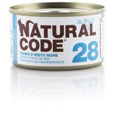 Natural Code cat Jelly konzerva za mačke - Tuna and Mixed Seafood 85g