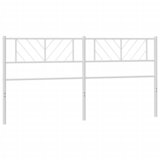  The Living Store Kovinsko vzglavje belo 180 cm - Vzglavje, (21451959) | Shoptok.si