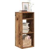 vidaXL Knjižna omara starinski les 34x31x80 cm inženirski les | Shoptok.si