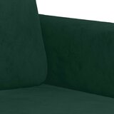  3-dijelni set sofa s jastucima tamnozeleni baršunasti | shoptok.hr
