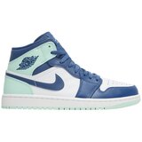 Nike Modne superge Jordan 1 Mid Mystic Navy Mint Foam Zelena Cene