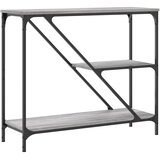  Konzolni stol siva boja hrasta 88,5x30x75 cm konstruirano drvo | Eponuda.ba