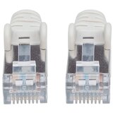 Intellinet 740982 RJ45 omrežni kabel\, Patch kabel CAT 6a S/FTP 7.50 m siva zaščita iz folije\, pletena zaščita\, zaščiten\, brez halogena 1 kos, (20417613) | Shoptok.si