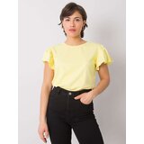 FANCY Blouse-FA-BZ-7041.19-light yellow | Shoptok.si