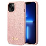 Guess gUHCP14MHGGSHP ovitek za iPhone 14 Plus 6.7 - roza z bleščicami Cene