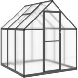  Staklenik s okvirom antracit 169 x 169 x 195 cm aluminijski | Eponuda.ba