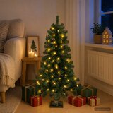 Mini božićno drvce 25 LED lampica Topla bijela PVC | shoptok.hr