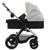 Kinderkraft Voziček Moov 2 XL 3v1 MINK PRO, Moonlight Grey | Shoptok.si