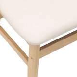  Trpezarijske stolice 2 pcs Prirodna 42 x 47.5 x 81 cm | Eponuda.com