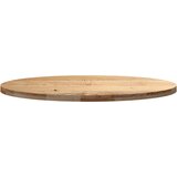 Stolna ploča 120x60x4 cm od ovalna masivna hrastovina | shoptok.hr