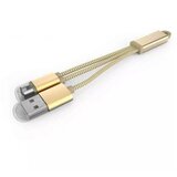 Ldnio data kabl LC89 sa priveskom za iPhone 5/iPhone 6/6S/micro USB zlatni | ePonuda.com