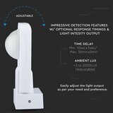  spoljašnji infracrveni senzor pokreta 360° 1000W/230V IP65 bela | Eponuda.com