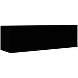  6-dijelni set TV ormarića crni od iverice | shoptok.hr