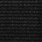 Balkonski zastor crni 90 x 500 cm HDPE | shoptok.hr