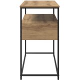  Konzolna stolica s ladicama Umjetnički hrast 100 x 40 x 75 cm | shoptok.hr