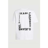 Karl Lagerfeld Majice s kratkimi rokavi REG BACK FRAME TEE Bela Cene