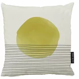 Butter Kings bež-žuti ukrasni jastuk od pamuka Rising, 50 x 50 cm