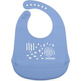 Baboo Silicone Bib slinček Blue Haze, 4m+ 1 kos Cene