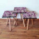 Hanah home set klub stočića 3Shp13, 3 komada, Šarena Cene