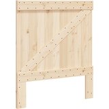  Okvir kreveta s uzglavljem 90 x 200 cm od masivne borovine | shoptok.hr