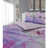 Esposa OBOJESTRANSKA POSTELJNINA 200/200 cm saten lila | Shoptok.si
