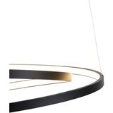 PAUL NEUHAUS 2472-18 - led prigušiva luster na sajli roman LED/30W/230V crna | Eponuda.com