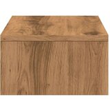 vidaXL Stojalo za zaslon s predali artisian hrast 50x27x15 cm inž. les | Shoptok.si