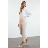 Trendyol Ženske pantalone Basic grey krema | ePonuda.com
